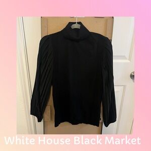 White House Black Market Black Sweater